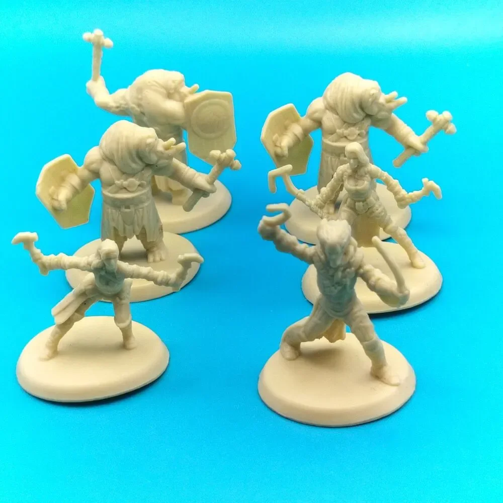 Magic The Gathering Arena of the Planeswalkers Replacement Figures  Pieces Tan